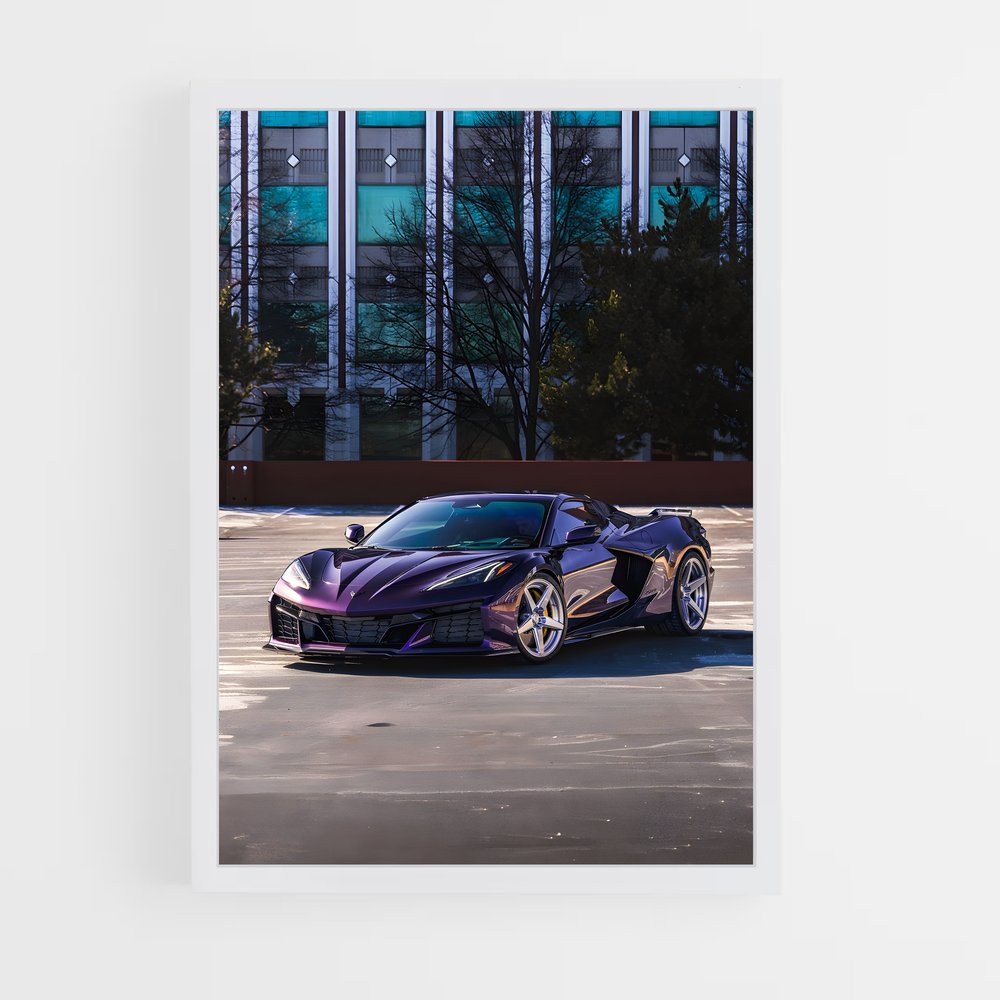 ap-corvette c8 z06-5 cadre Blanc