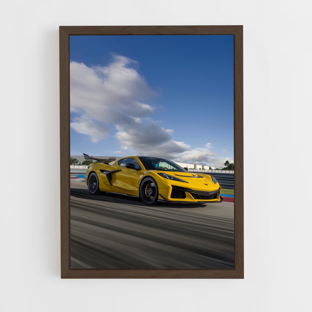 ap-corvette zr1-3 cadre Bois foncé