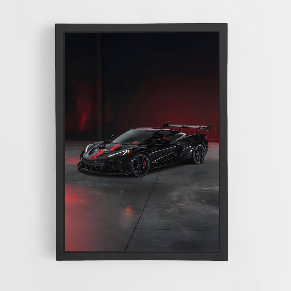 ap-corvette zr1-5 cadre Noir