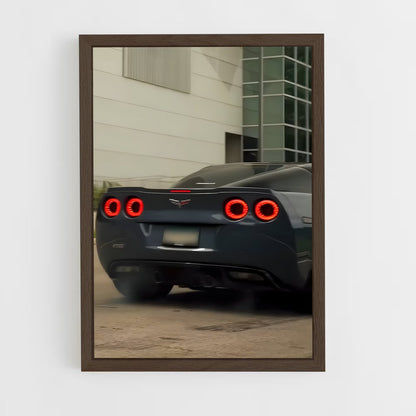 ap-corvette zr1-6 cadre Bois foncé