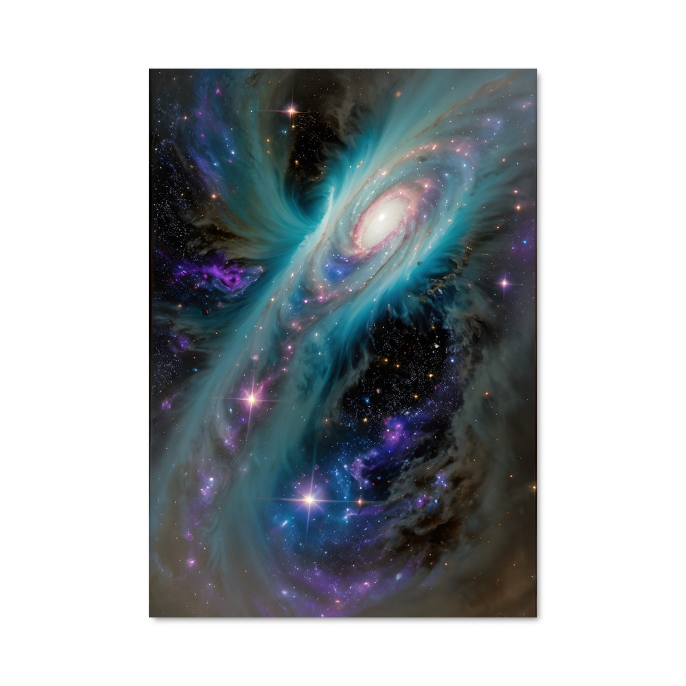 Poster Galaxie Éthérée