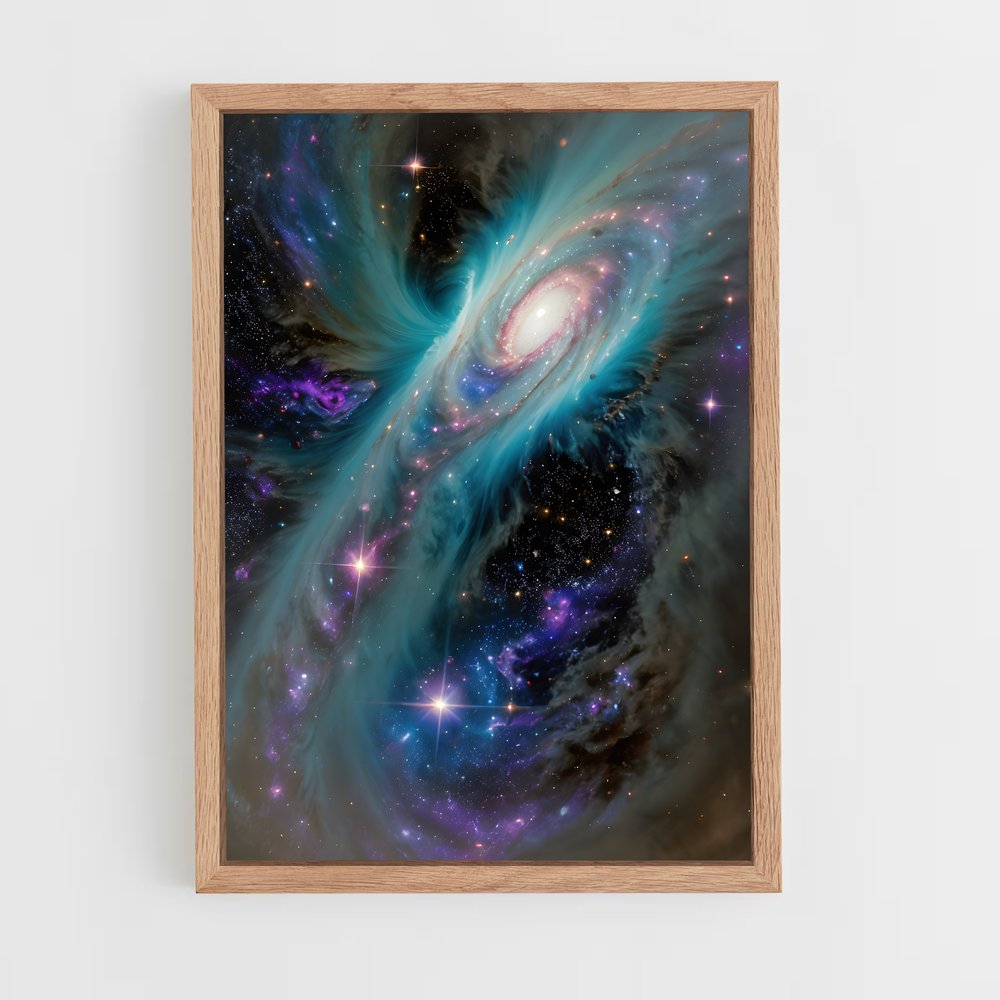 ap-cosmic art-7 cadre Bois clair