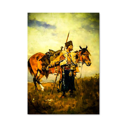 Poster Le Cavalier Cosaque