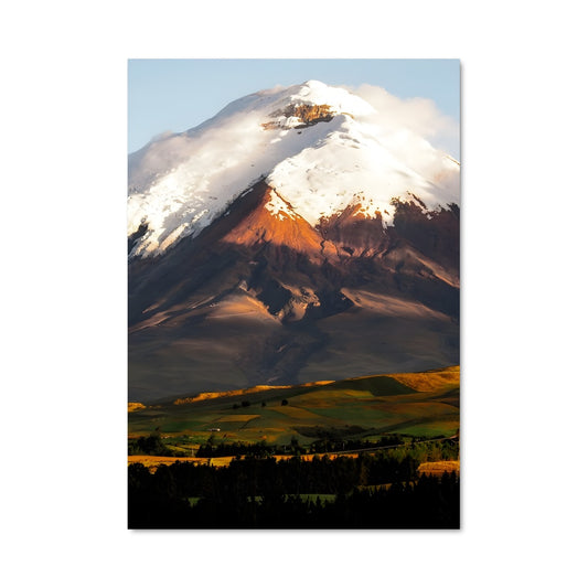 Poster Sommet Enneigé