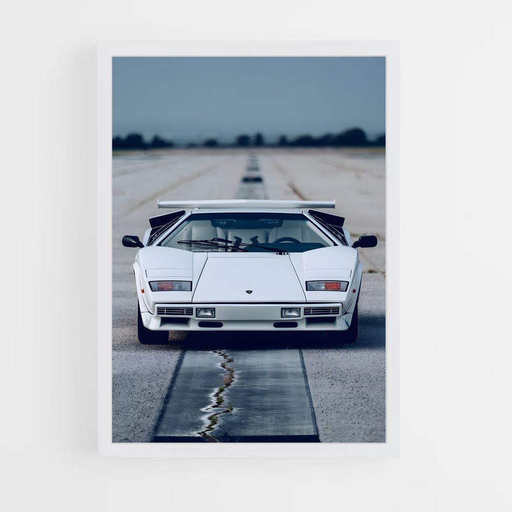 ap-countach-9 cadre Blanc