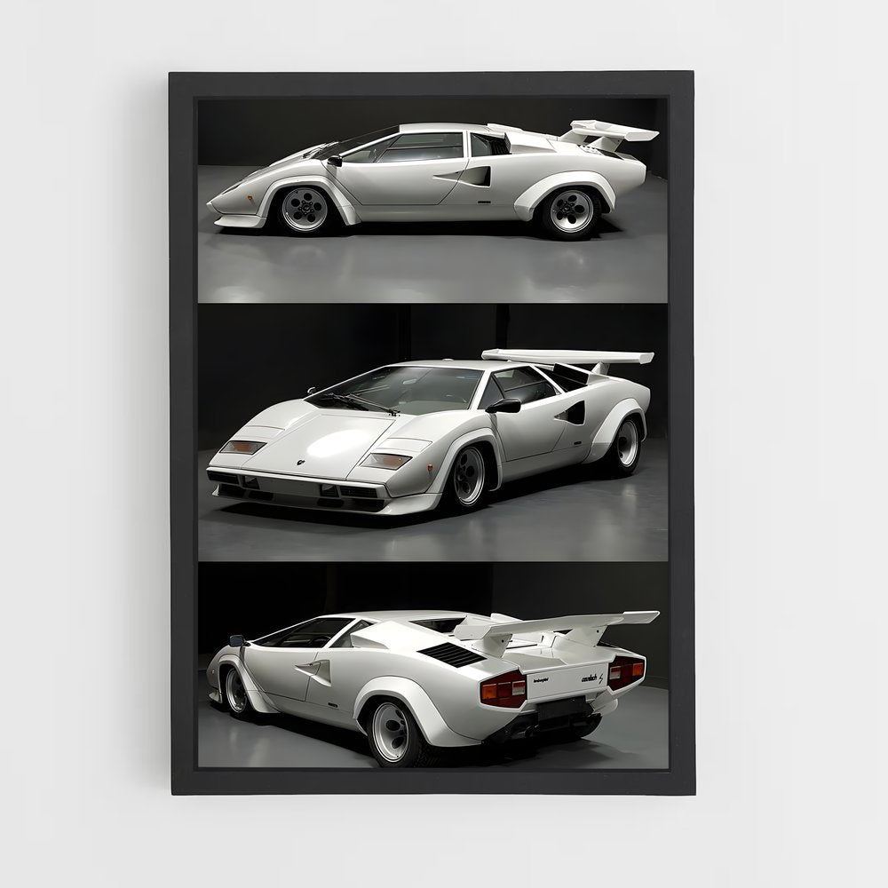 ap-countach lp400-2 cadre Noir