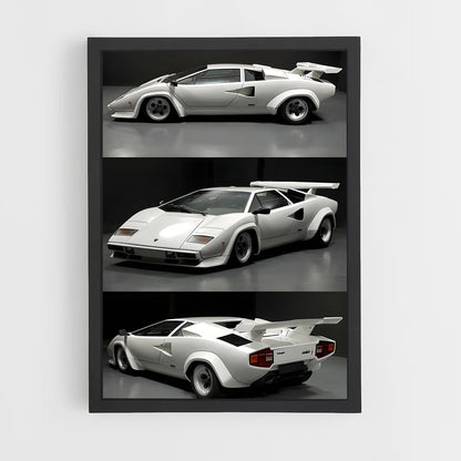 ap-countach lp400-2 cadre Noir