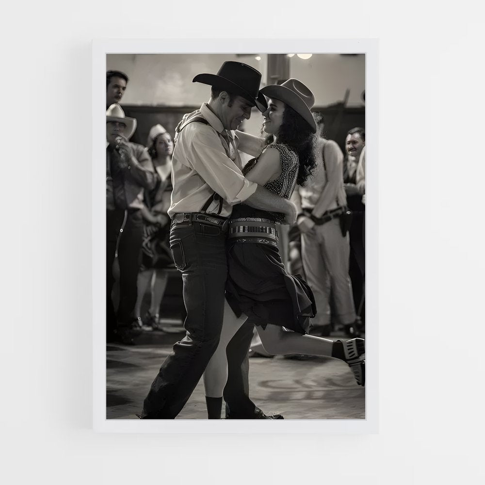 ap-country dance-2 cadre Blanc