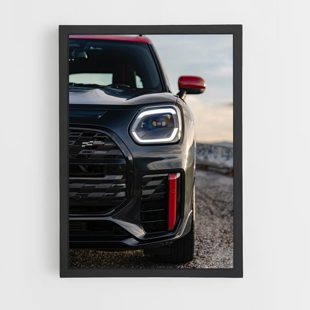 ap-countryman jcw-2 cadre Noir