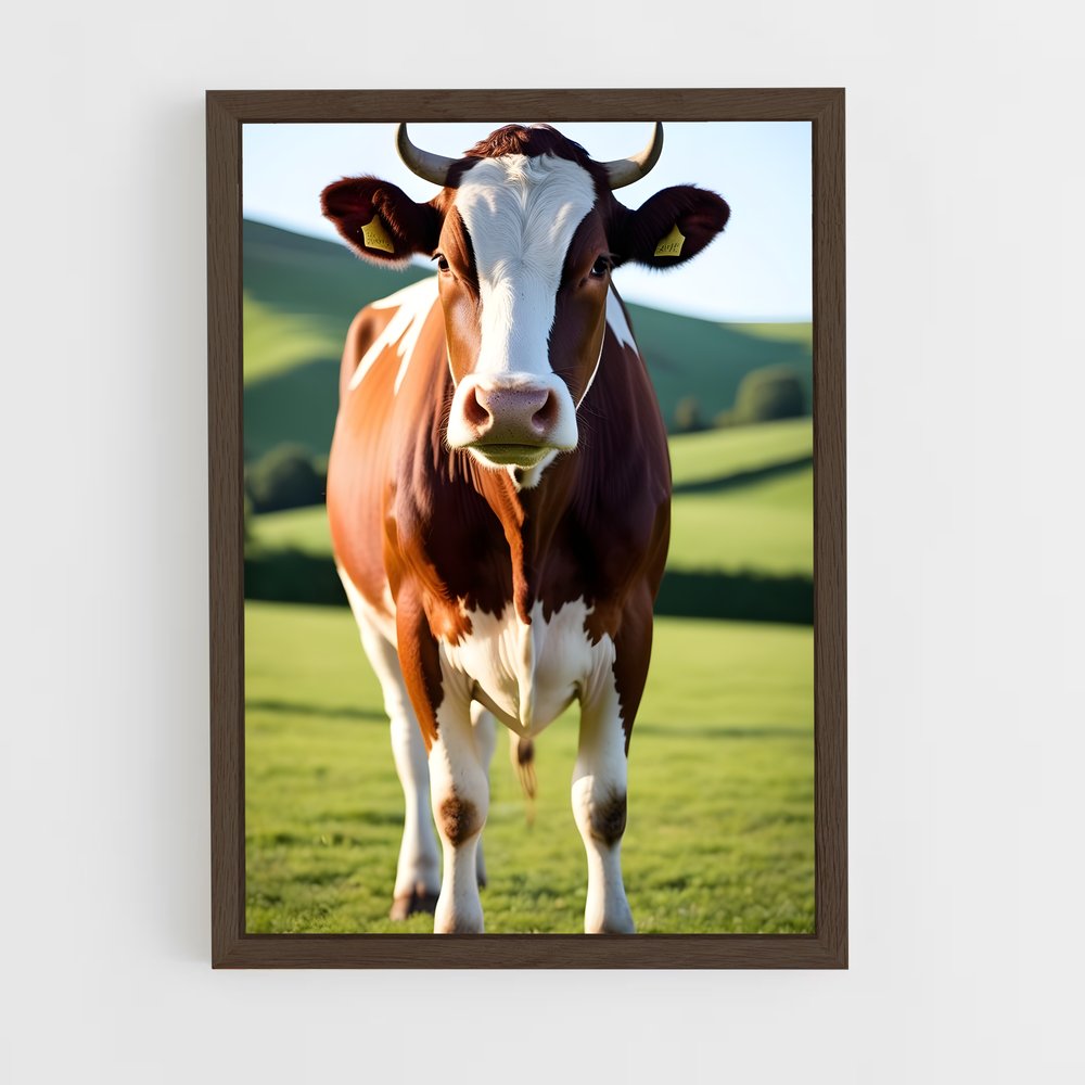 ap-cow-1 cadre Bois foncé