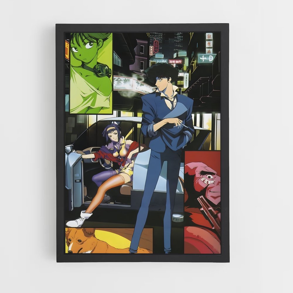 ap-cowboy bebop-10 cadre Noir