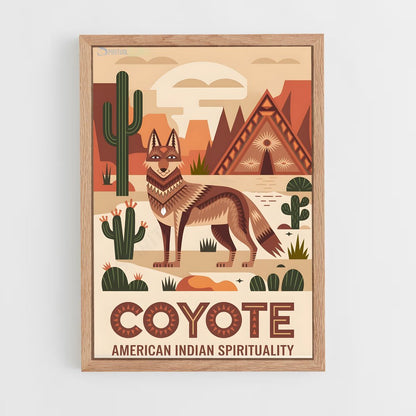 ap-coyote-1 cadre Bois clair