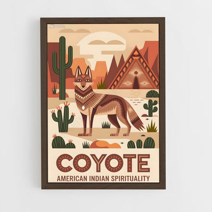 ap-coyote-1 cadre Bois foncé