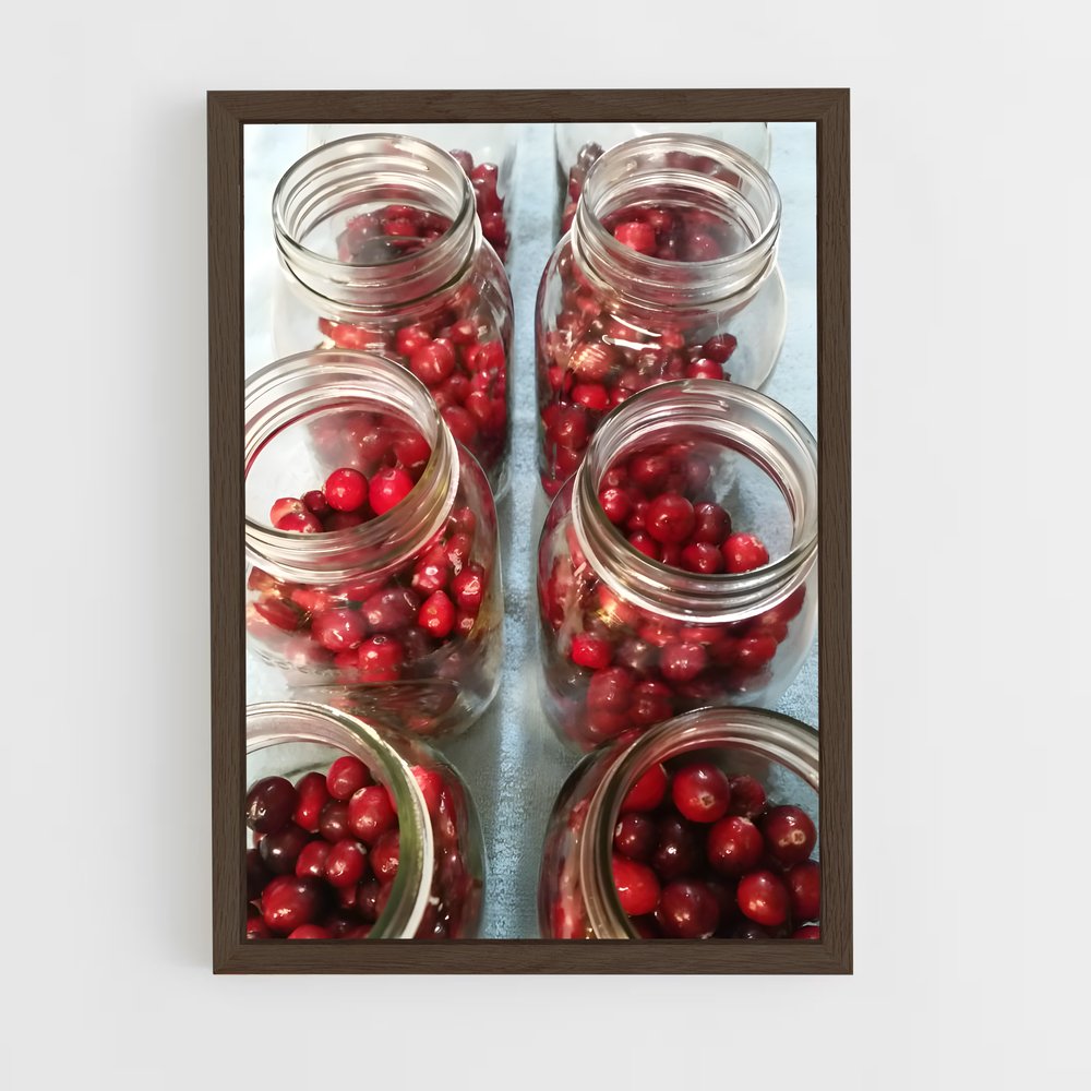 ap-cranberry juice-3 cadre Bois foncé