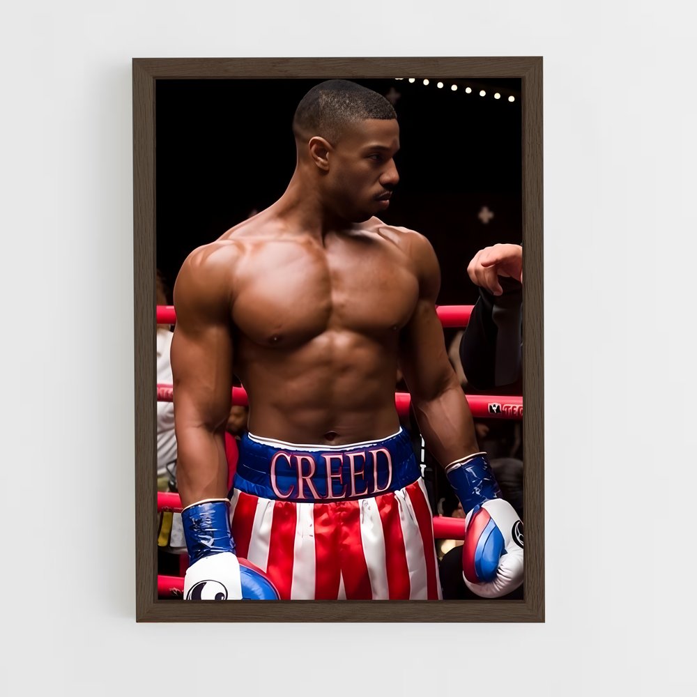 ap-creed-17 cadre Bois foncé