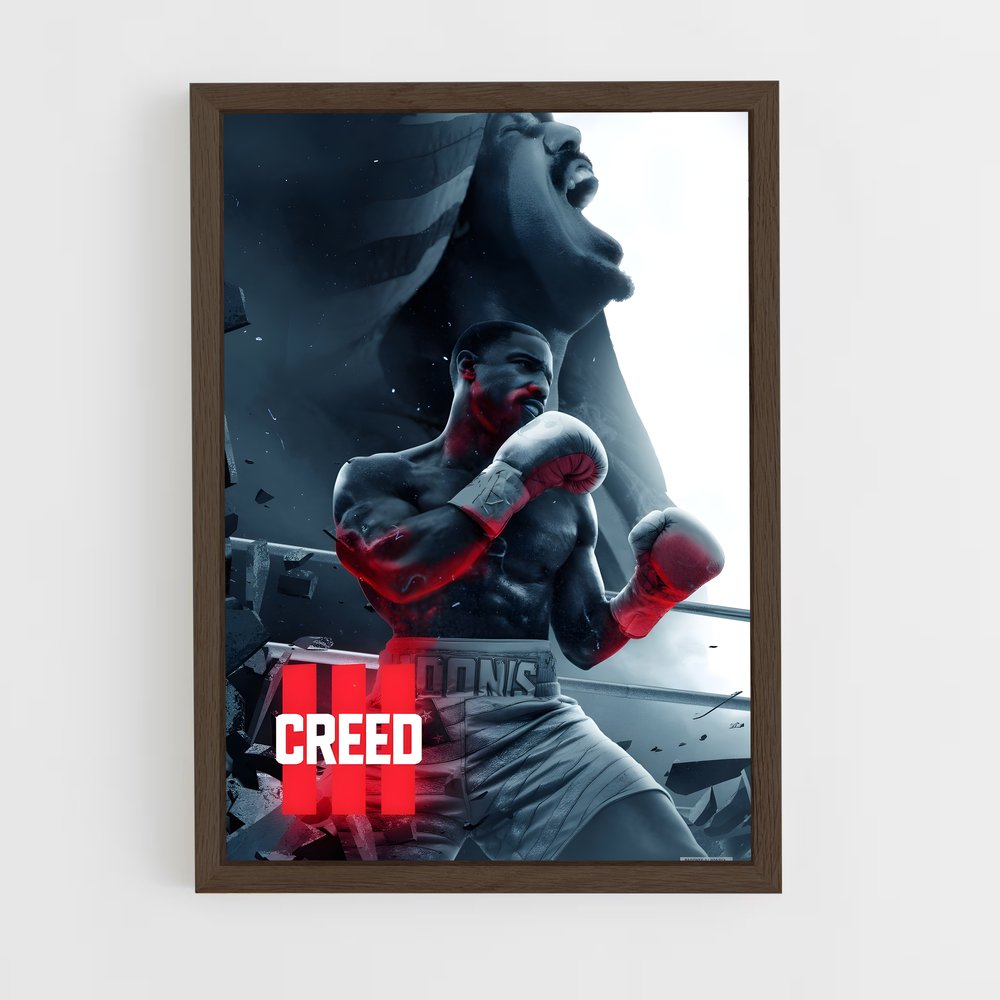 ap-creed-8 cadre Bois foncé