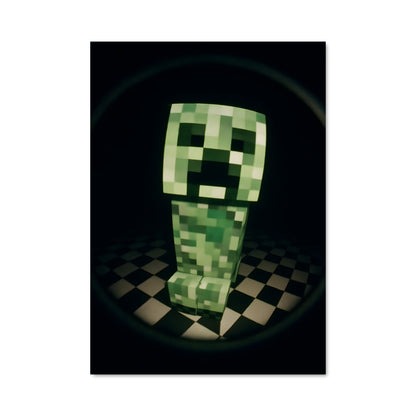 Poster Creeper Checkered