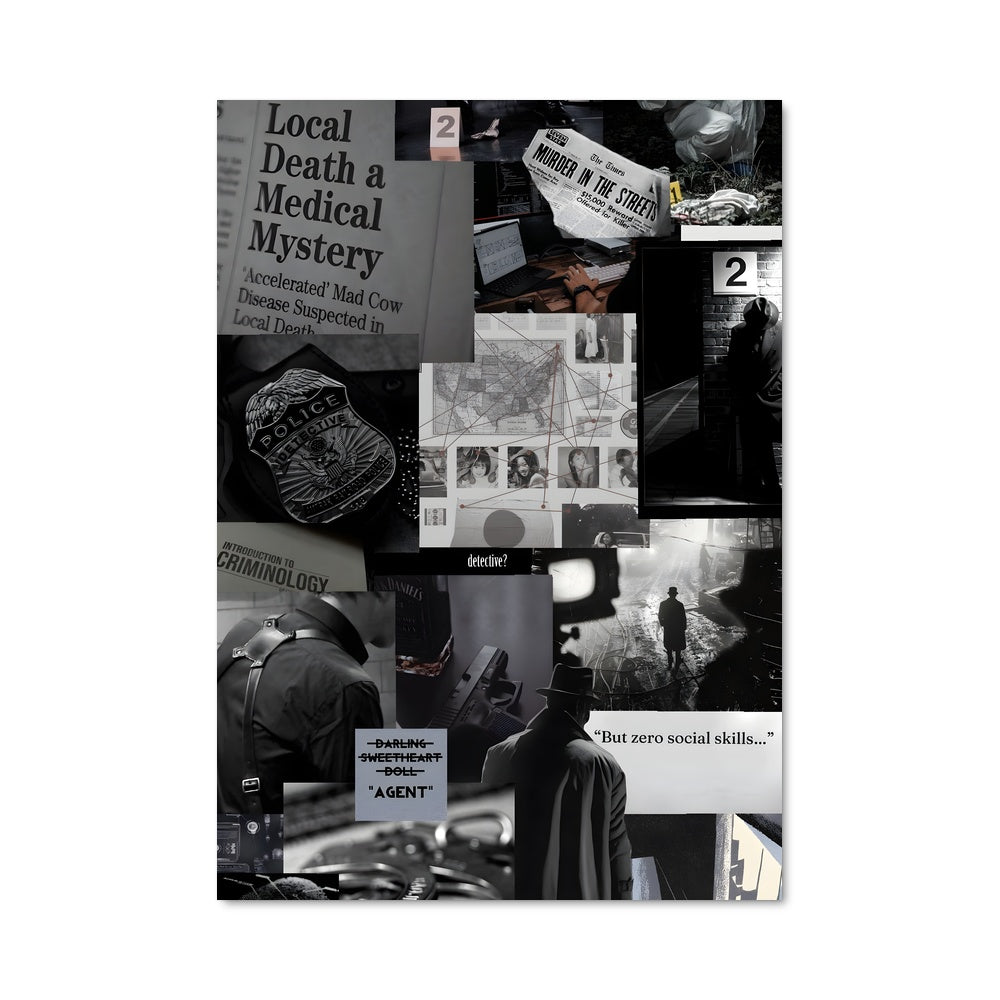Poster Crime Noir