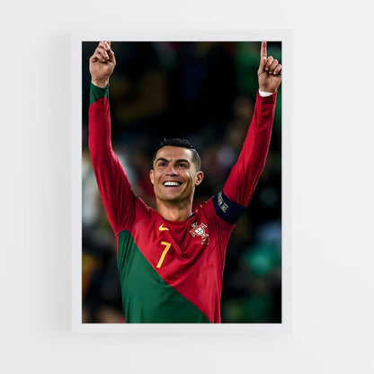 ap-cristiano ronaldo-12 cadre Blanc
