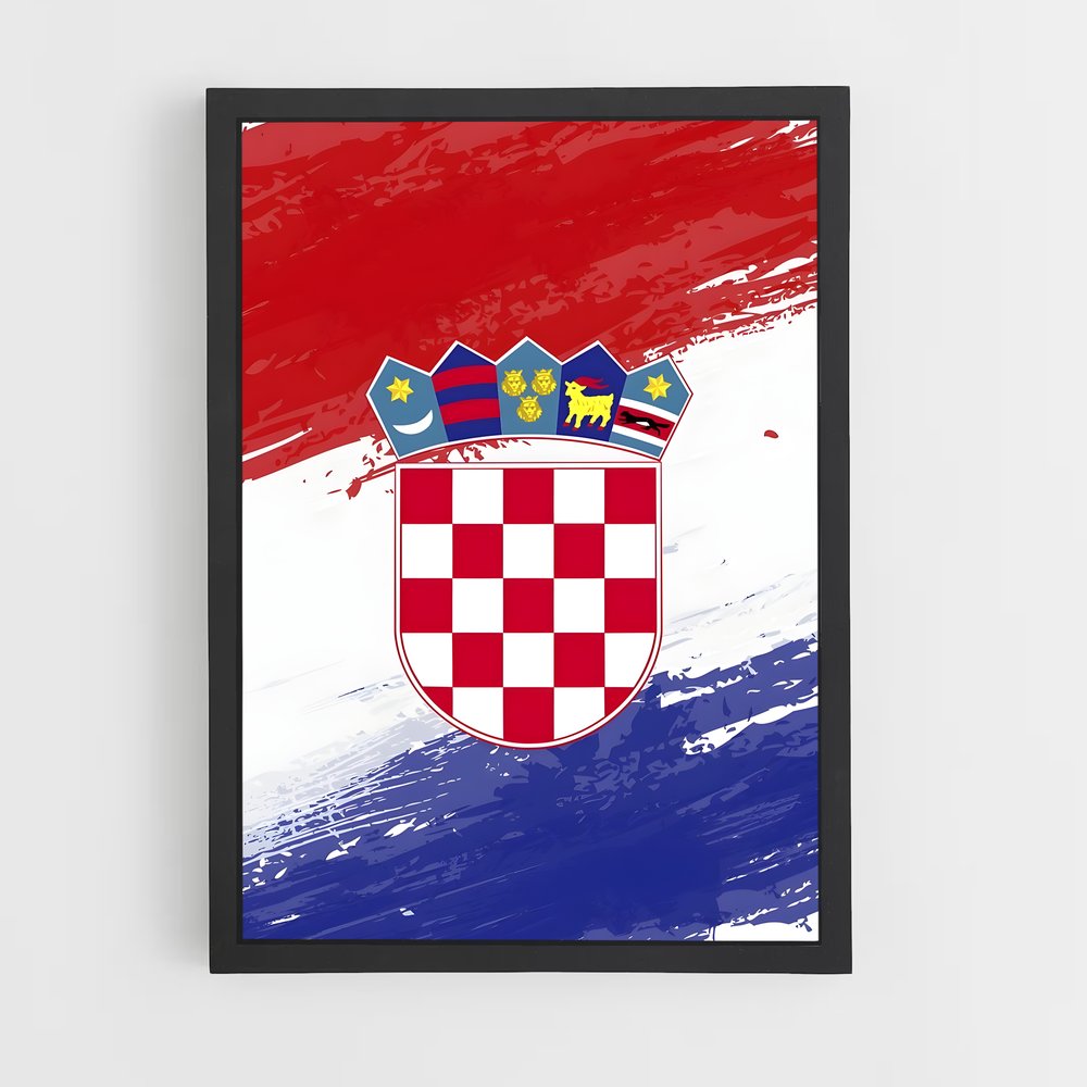 ap-croatia flag-2 cadre Noir