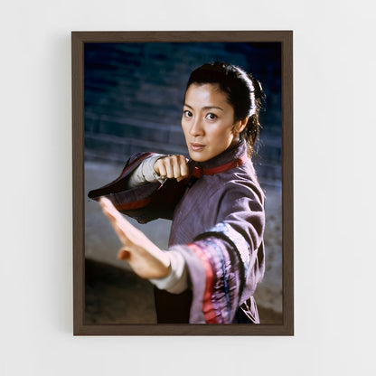 ap-crouching tiger hidden dragon-2 cadre Bois foncé