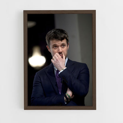 ap-crown prince frederik-1 cadre Bois foncé