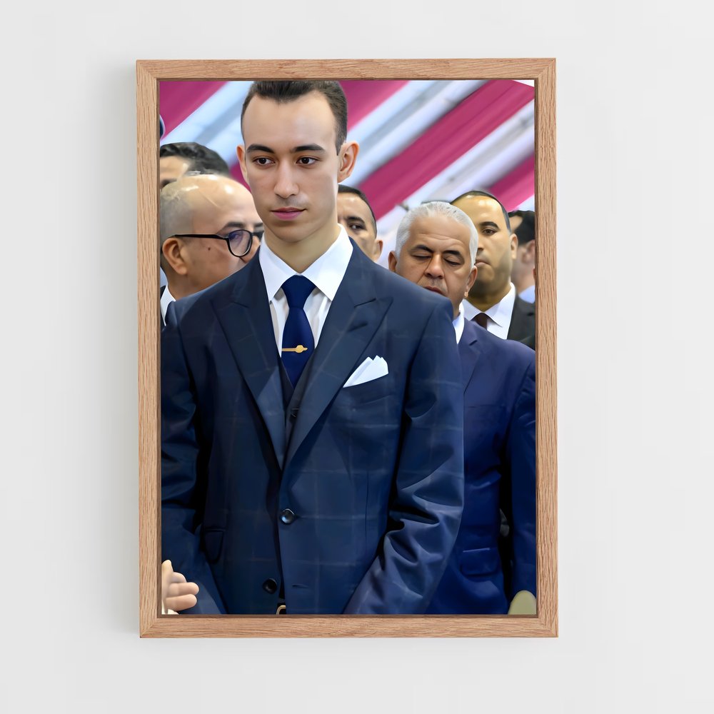 ap-crown prince moulay hassan-2 cadre Bois clair