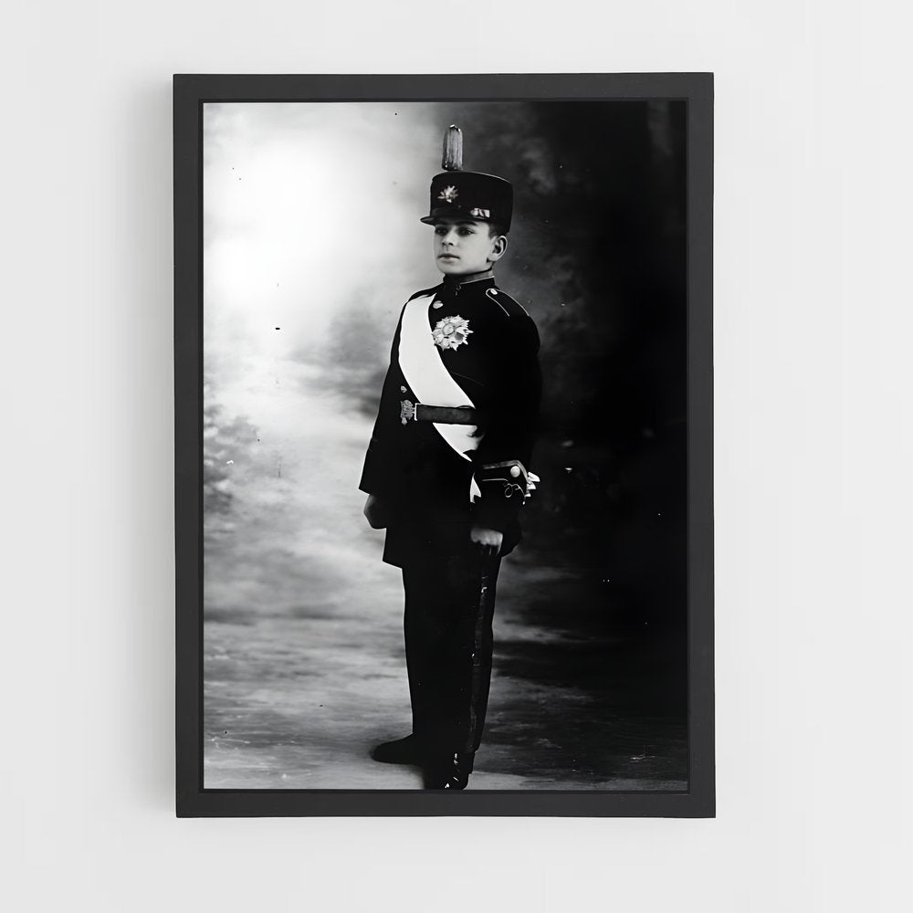 ap-crown prince reza pahlavi-3 cadre Noir