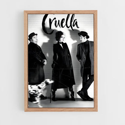 ap-cruella de vil-2 cadre Bois clair