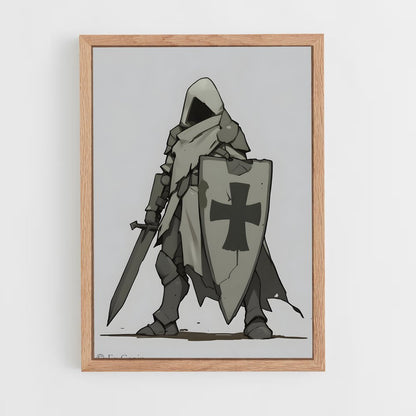 ap-crusader-6 cadre Bois clair