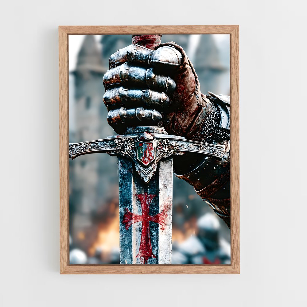 ap-crusader sword-2 cadre Bois clair
