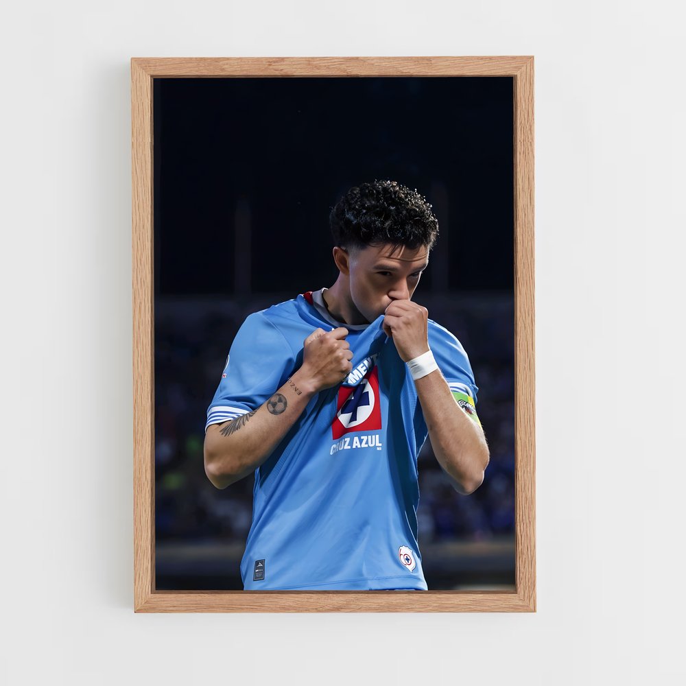 ap-cruz azul fc-10 cadre Bois clair