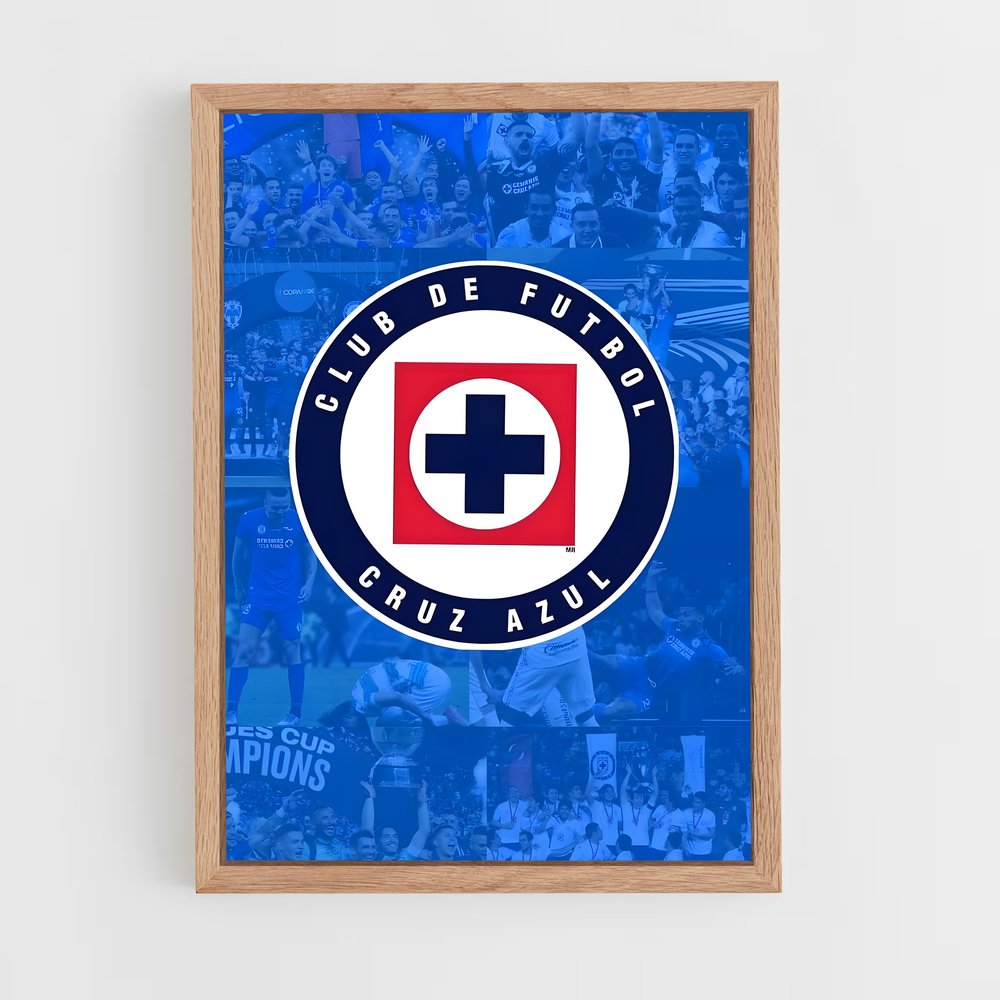 ap-cruz azul fc-2 cadre Bois clair