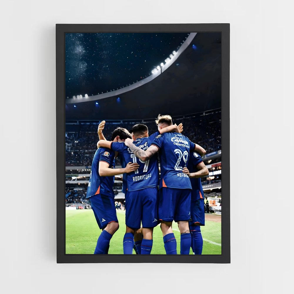ap-cruz azul fc-8 cadre Noir