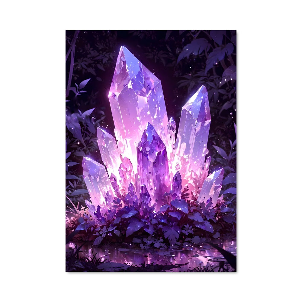 Poster Cristal Émeraude