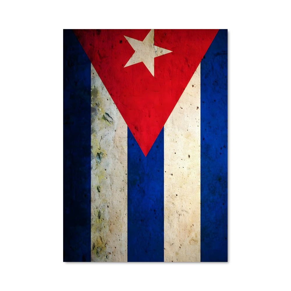 Poster Cuba flag 85311