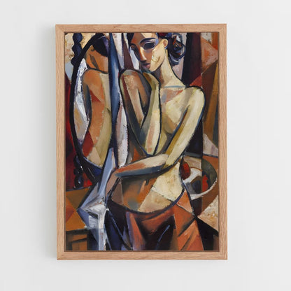 ap-cubism-3 cadre Bois clair