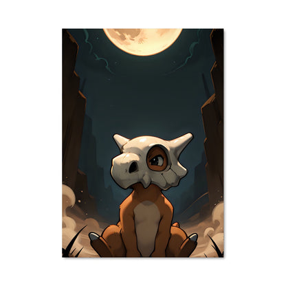 Poster Loup de Lune