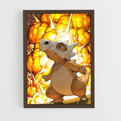 ap-cubone-2 cadre Bois foncé