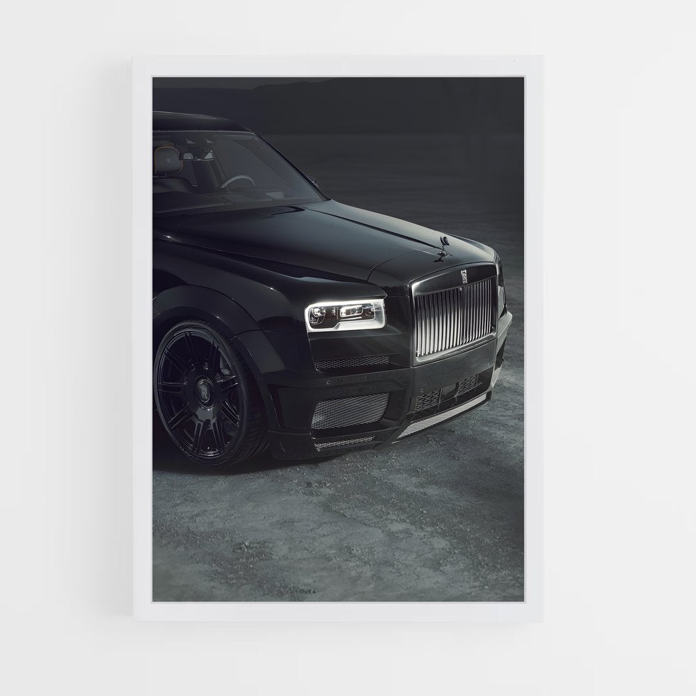ap-cullinan black badge-1 cadre Blanc