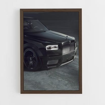 ap-cullinan black badge-1 cadre Bois foncé