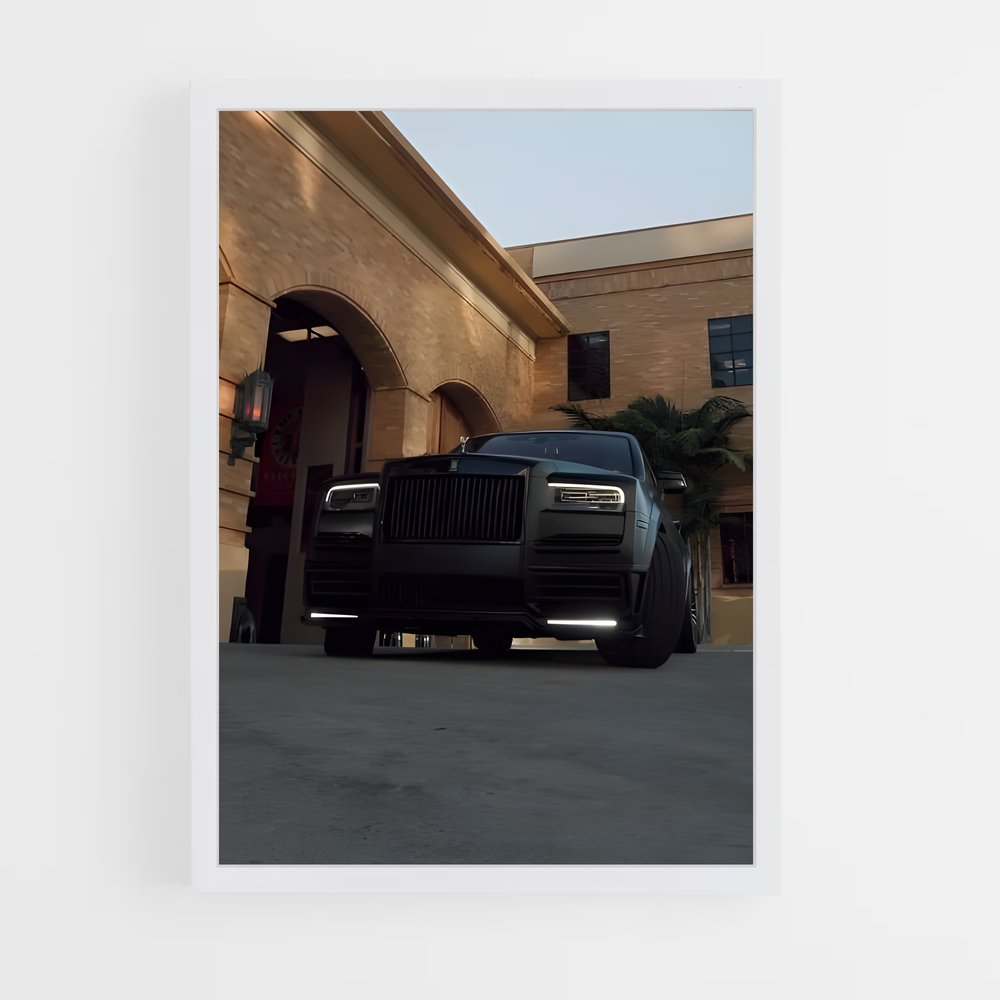 ap-cullinan black badge-2 cadre Blanc