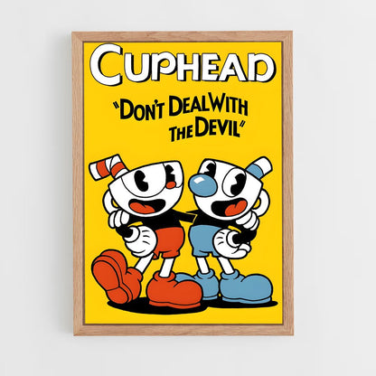 ap-cuphead-1 cadre Bois clair