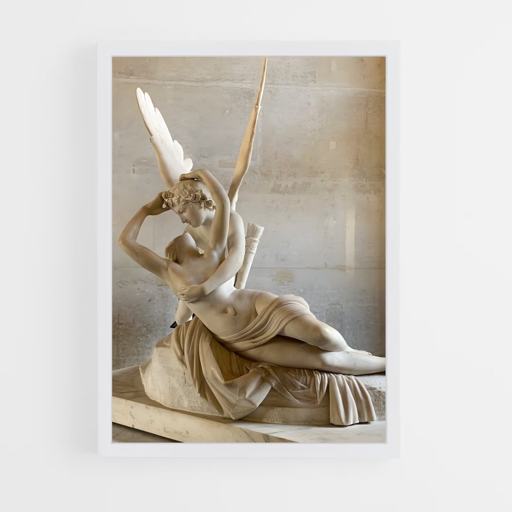 ap-cupid and psyche canova-3 cadre Blanc
