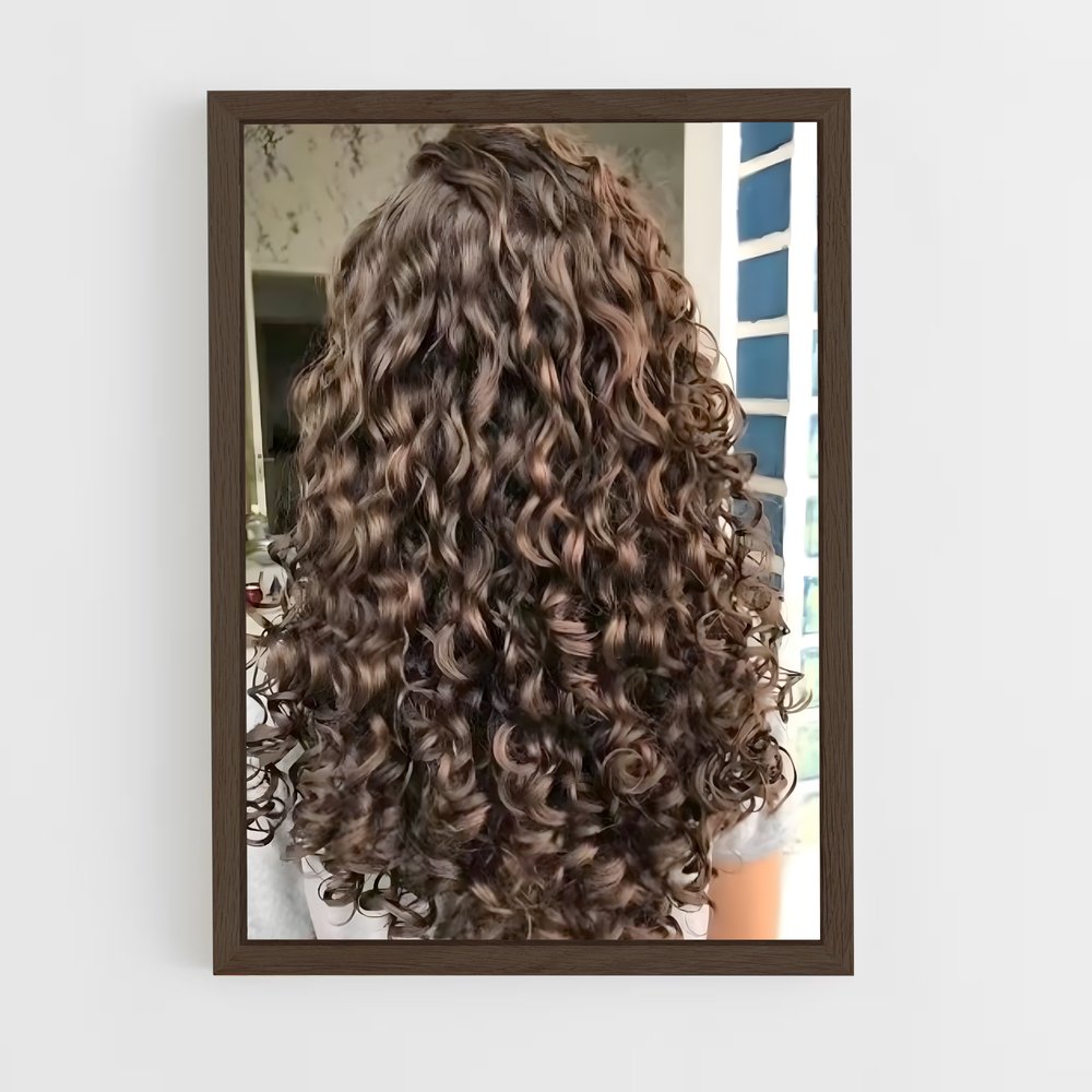 ap-curly hair-5 cadre Bois foncé