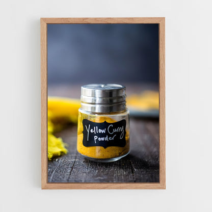 ap-curry powder-3 cadre Bois clair