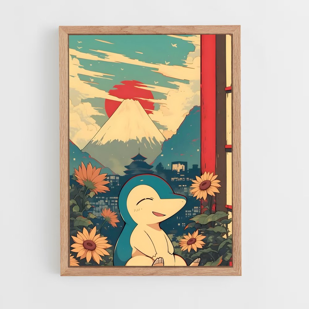 ap-cyndaquil-1 cadre Bois clair