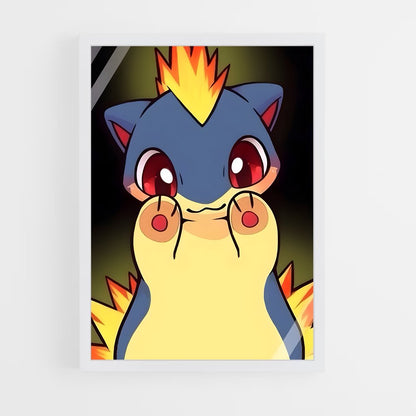 ap-cyndaquil-3 cadre Blanc