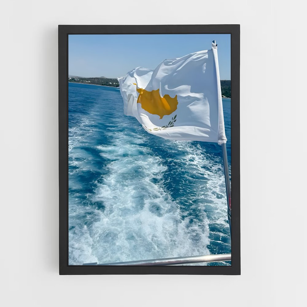 ap-cyprus flag-1 cadre Noir
