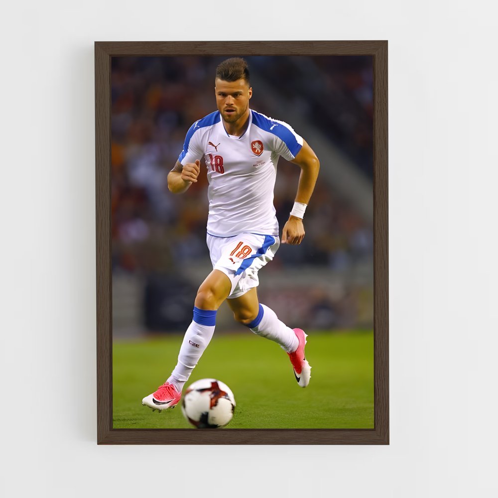 ap-czech republic national football team-1 cadre Bois foncé